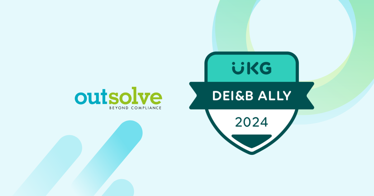 OutSolve awarded UKG's DEIB Ally partner recgonition