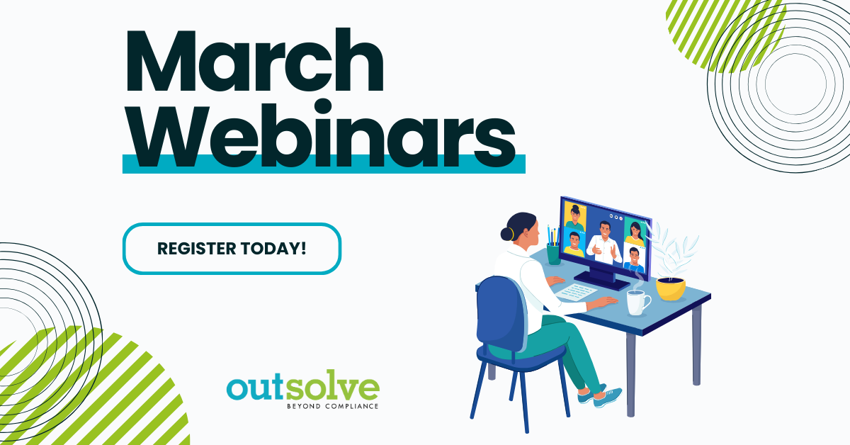 OutSolve March Webinars