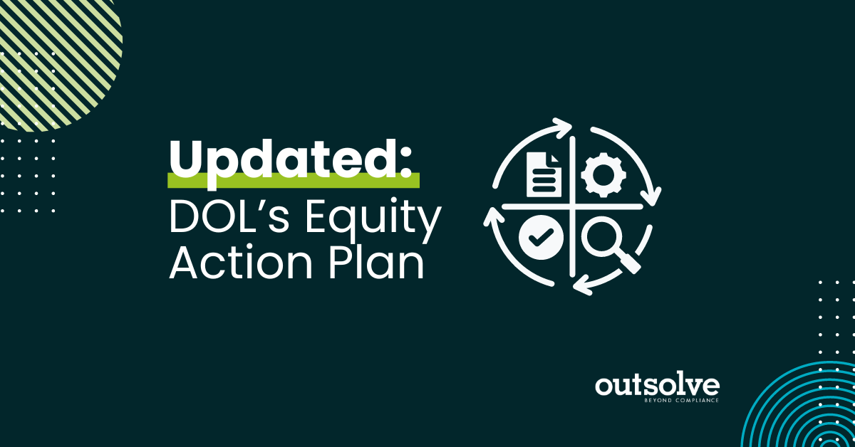 Updates to the DOL's equity action plan