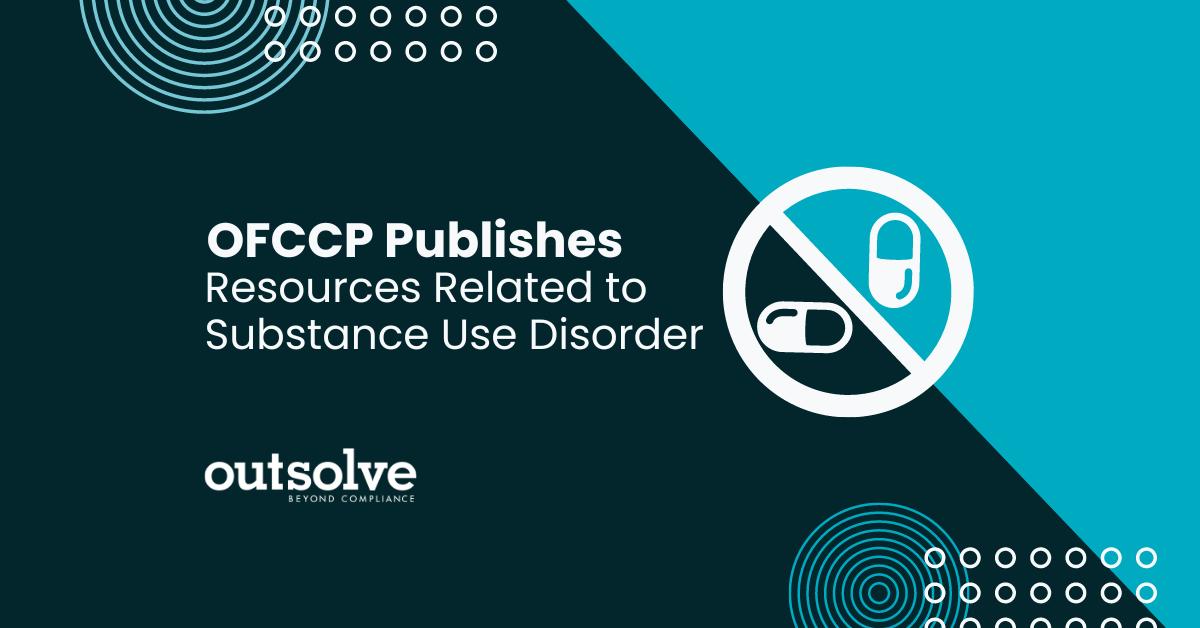 OFCCP publishes resources related to substance use disorder