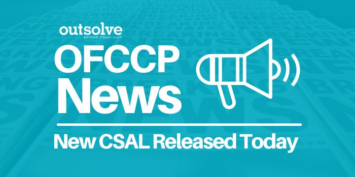 News Alert! OFCCP Publishes 2023 Corporate Scheduling Announcement List