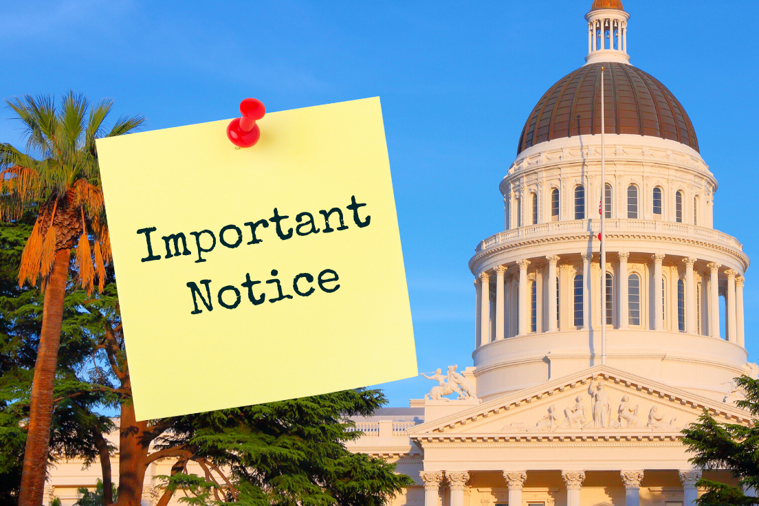 California Sending Failure to File Enforcement Notices to Employers