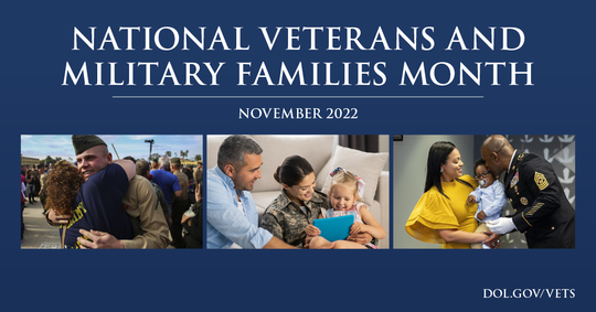 OFCCP is Celebrating National Veterans and Military Families Month